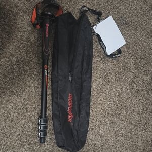 VANGUARD VEO Black and Orange Monopod
